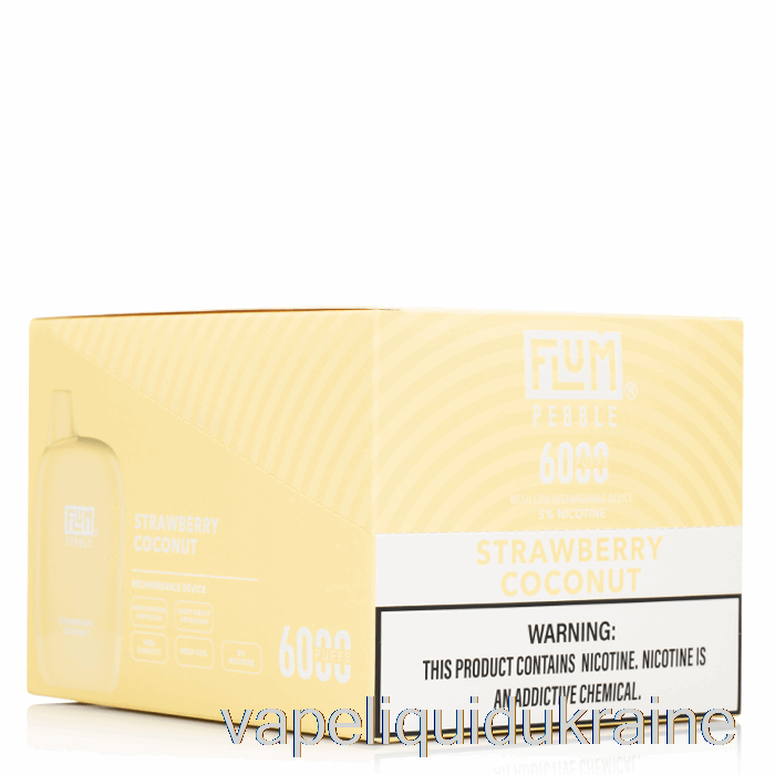 Vape Ukraine [10-Pack] Flum Pebble 6000 Disposable